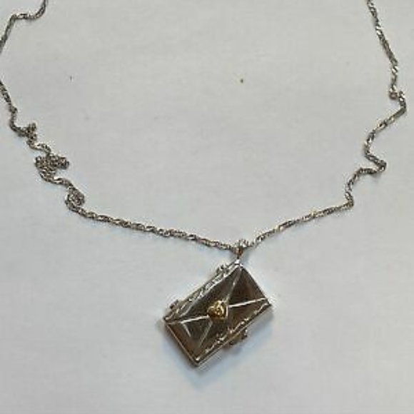 Dear Daughter Letter Of Love Gold Diamond Locket I Love you Blessing Blessed - Picture 4 of 4